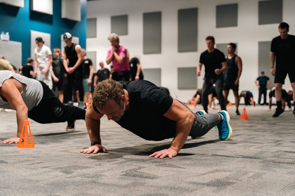 Men’s ministry fitness training to build strength and brotherhood