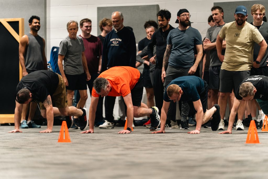 Men’s ministry fitness training to build strength and brotherhood