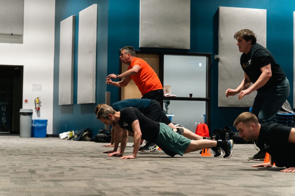 Men’s ministry fitness training to build strength and brotherhood