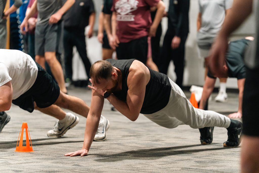 Men’s ministry fitness training to build strength and brotherhood