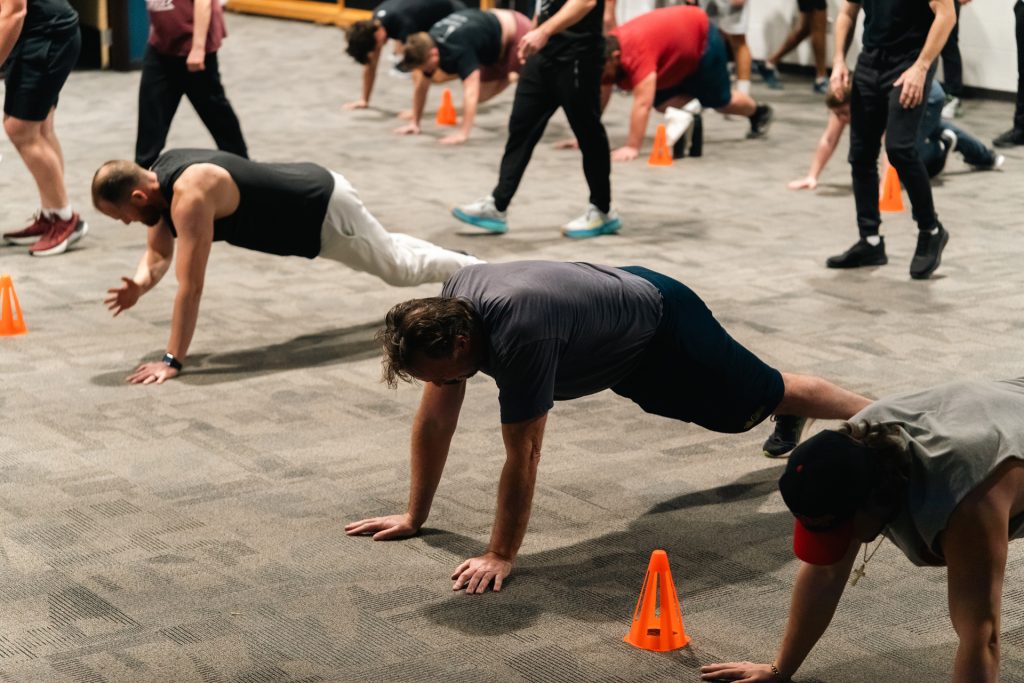 Men’s ministry fitness training to build strength and brotherhood