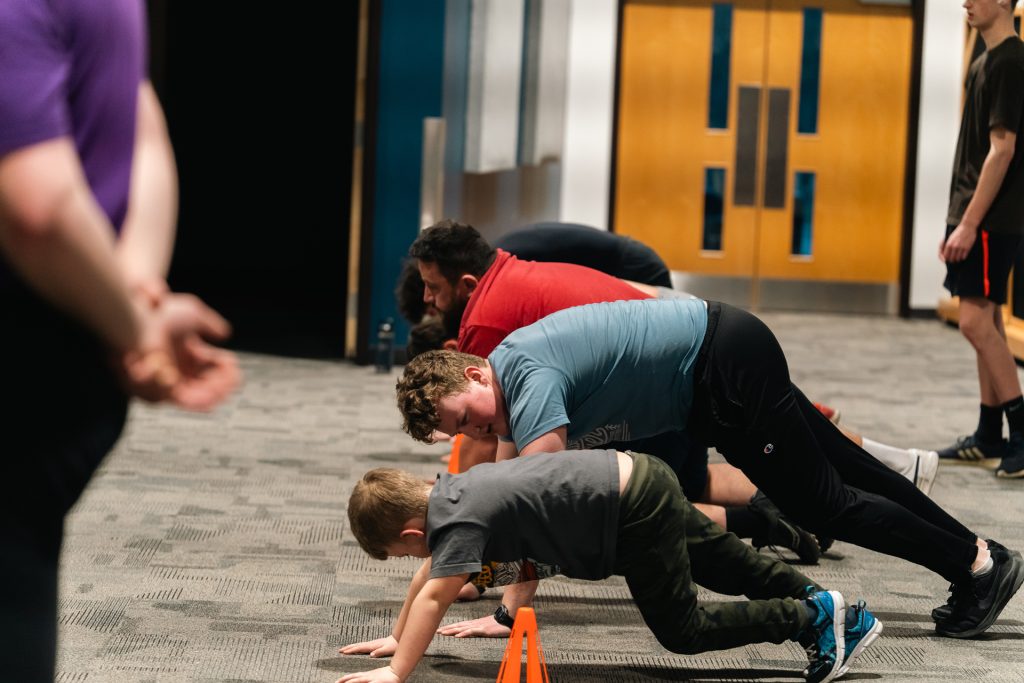 Men’s ministry fitness training to build strength and brotherhood