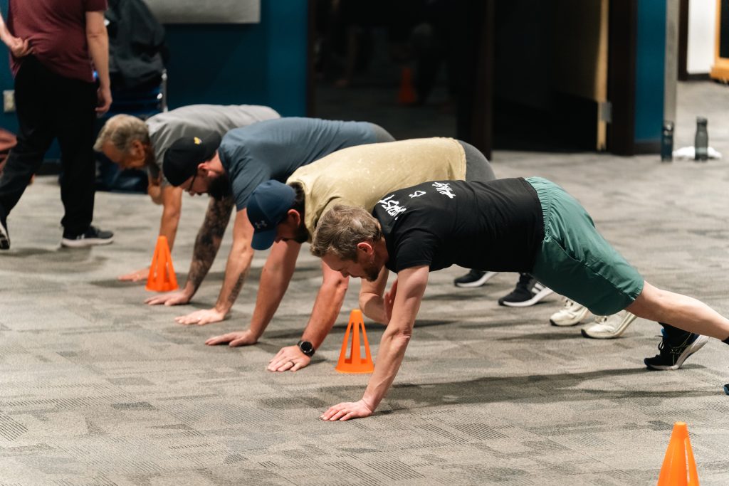 Men’s ministry fitness training to build strength and brotherhood
