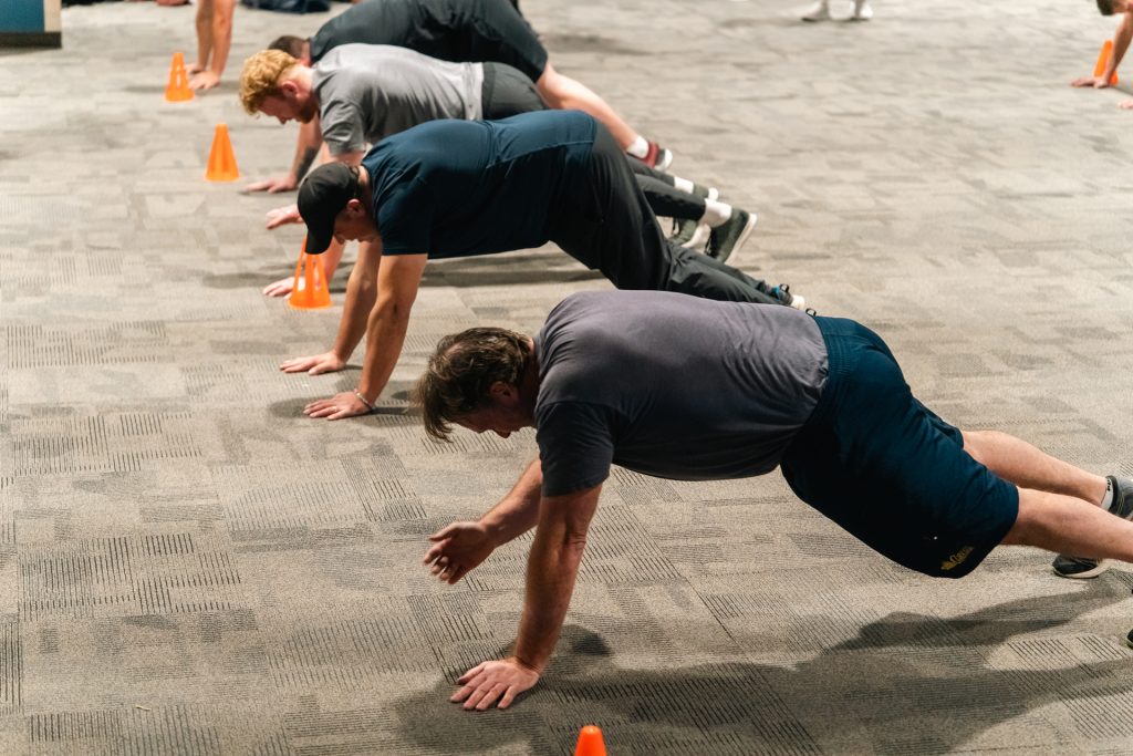 Men’s ministry fitness training to build strength and brotherhood