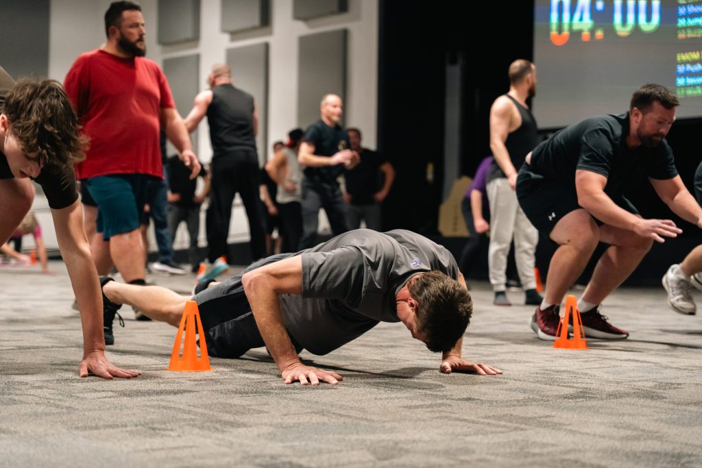 Men’s ministry fitness training to build strength and brotherhood