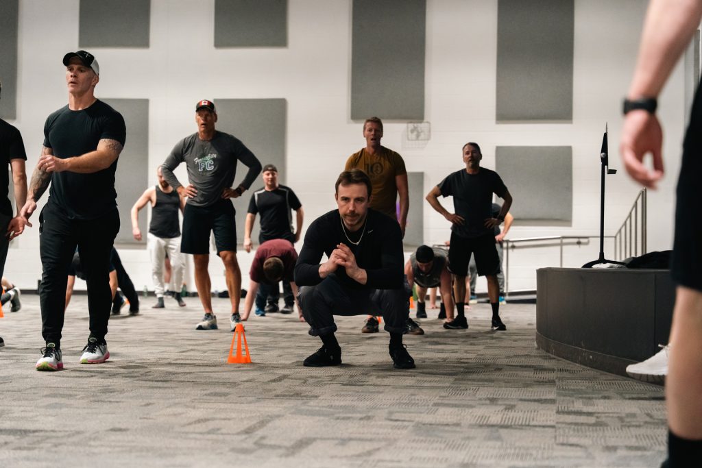 Men’s ministry fitness training to build strength and brotherhood