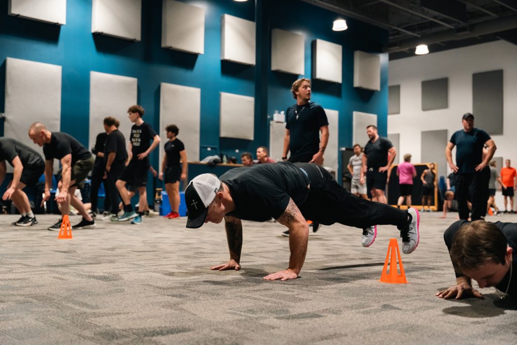 Men’s ministry fitness training to build strength and brotherhood