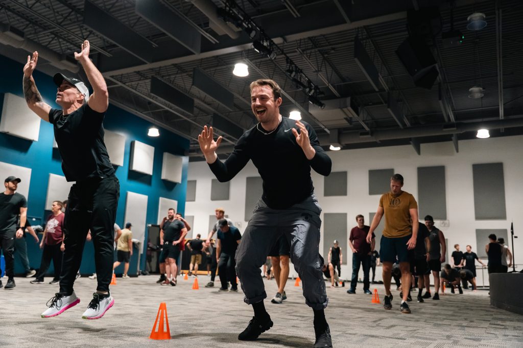 Men’s ministry fitness training to build strength and brotherhood