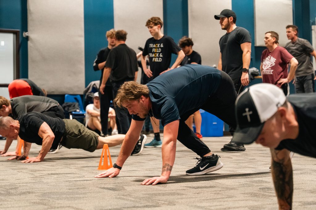Men’s ministry fitness training to build strength and brotherhood