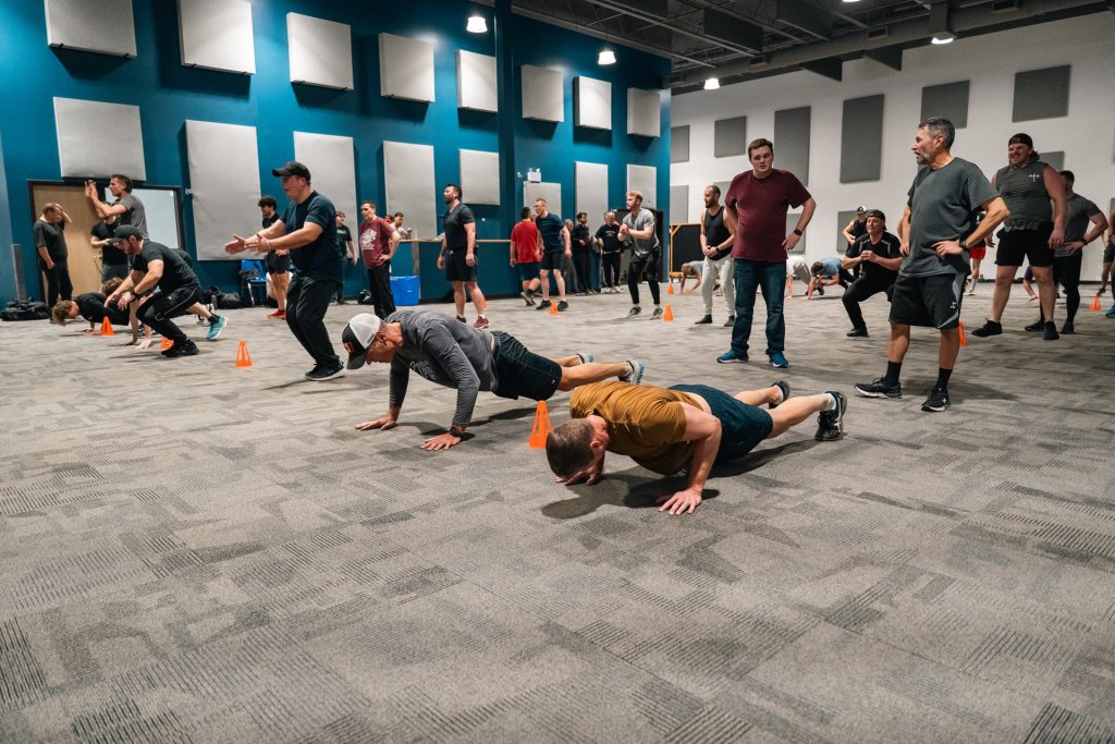 Men’s ministry fitness training to build strength and brotherhood