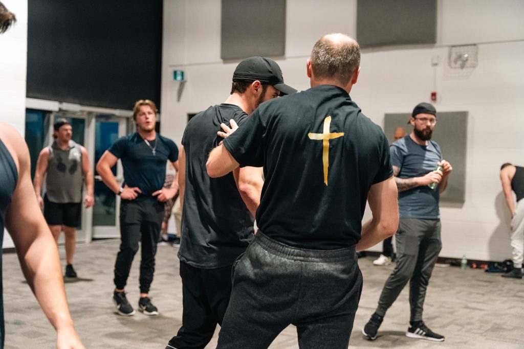 Forged 27:17 men encouraging each other in their walk with God