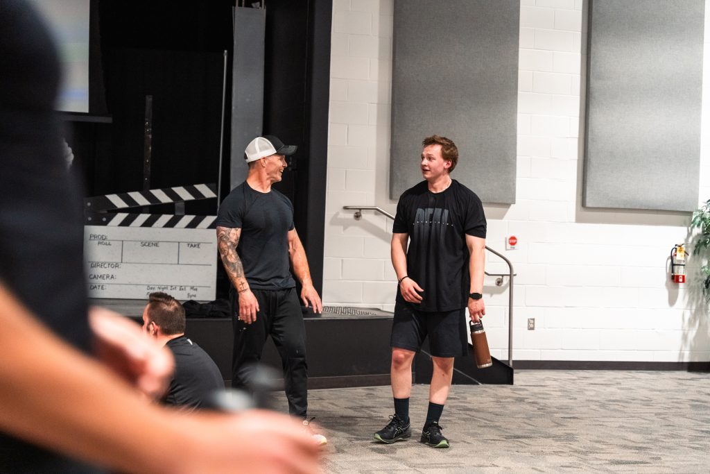 Forged 27:17 men encouraging each other in their walk with God