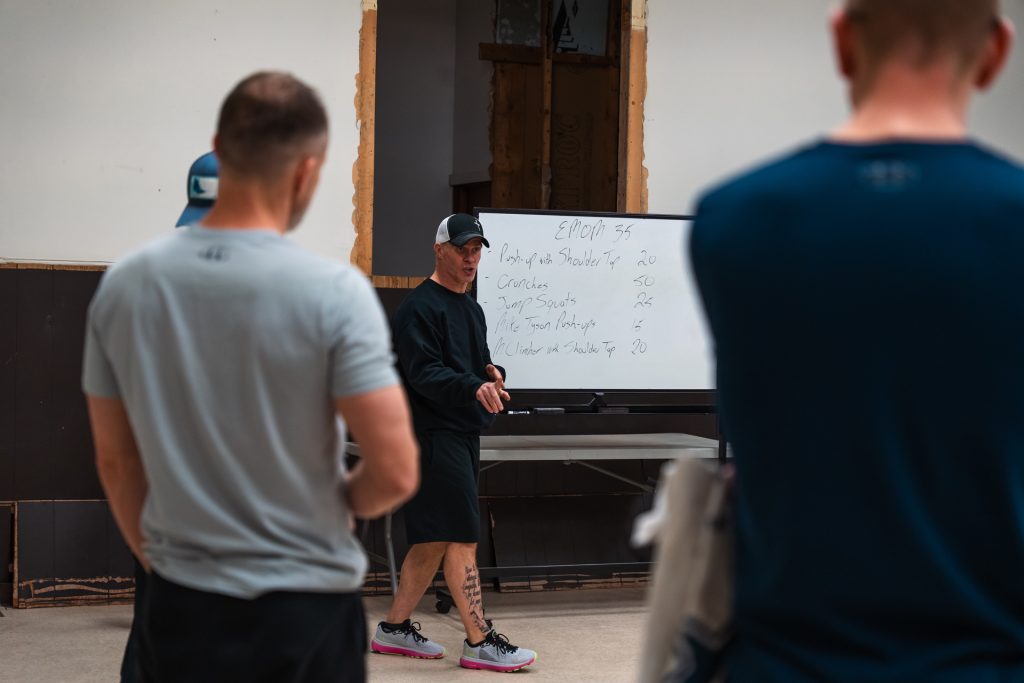 Men’s ministry fitness training to build strength and brotherhood