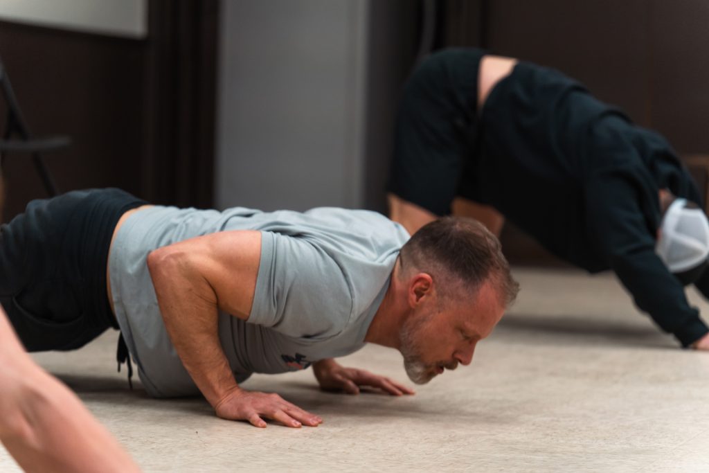 Men’s ministry fitness training to build strength and brotherhood