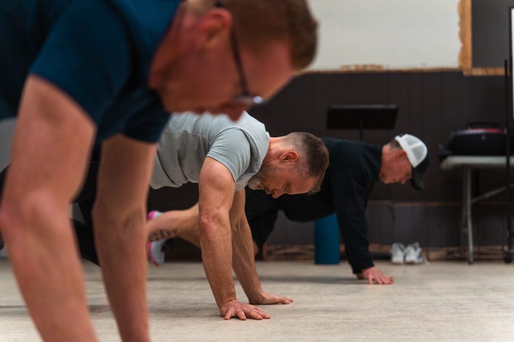 Men’s ministry fitness training to build strength and brotherhood
