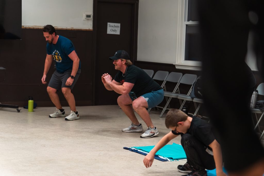 Men’s ministry fitness training to build strength and brotherhood